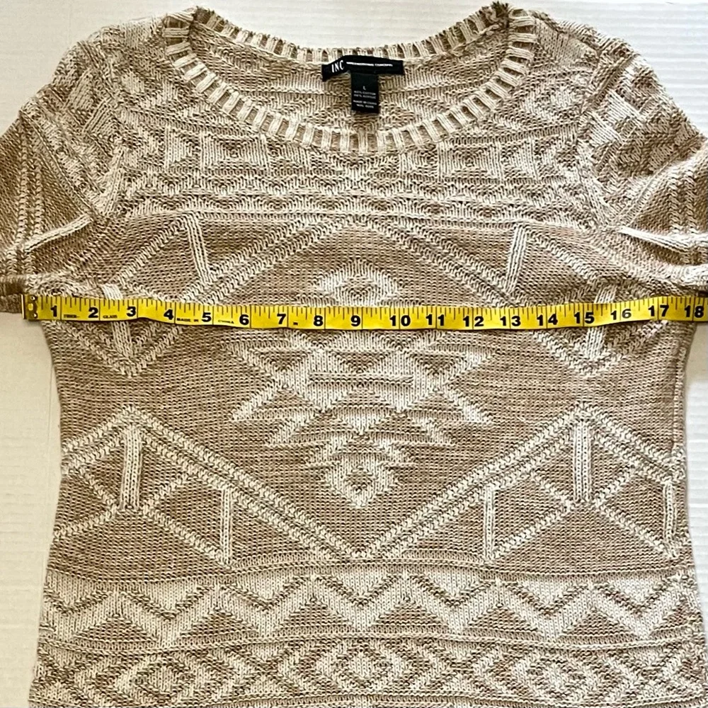 INC Fringe Tribal Sweater - Picture 9 of 9